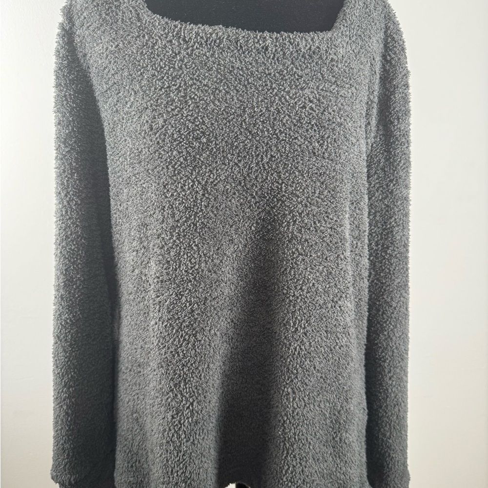 Serra Charcoal Fleece Pullover